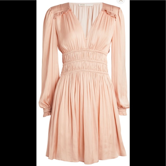 MAJE
Satin Ruffled Dress - Picture 3 of 3